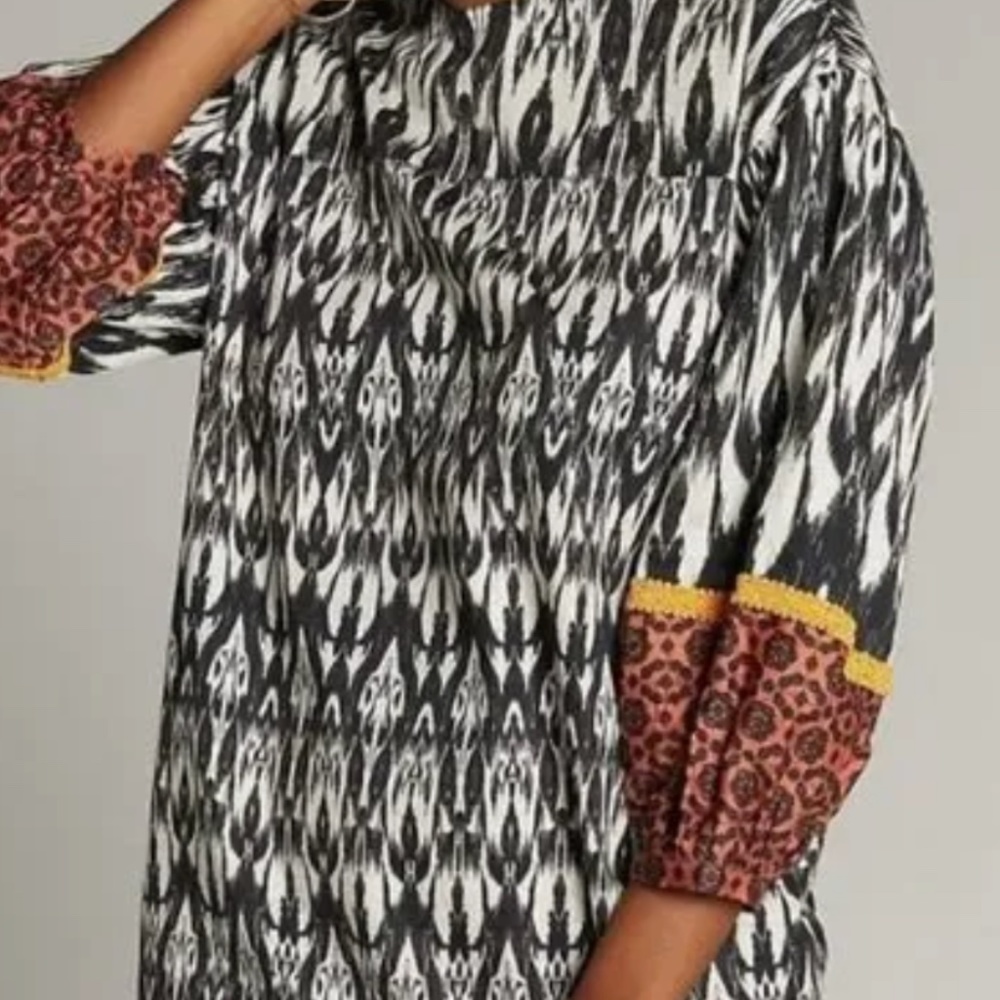 Sachin and Babi for Anthropologie Caralisa tunic dress . Worn once. 295 retsil